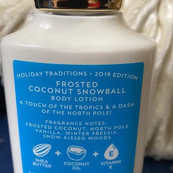 BATH & BODY WORKS SET. . . FROSTED COCONUT SNOWBALL SCENT - Picture 6 of 6